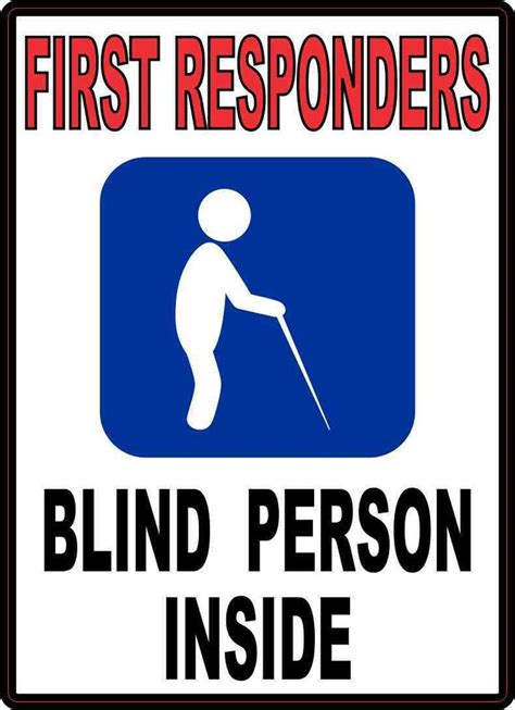 fake blindness